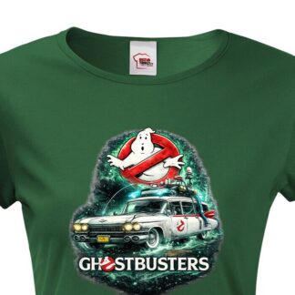 Dámské tričko s potiskem Krotitelé duchů - Ghostbusters
